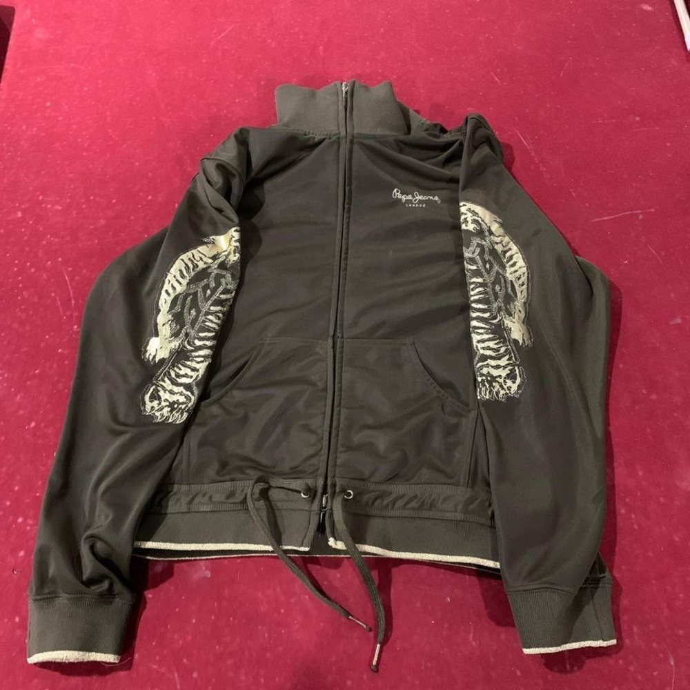 vintage Pepe jeans women’s zip up sweater